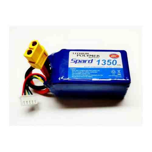 Аккумулятор Li-Po Spard 1350mAh, 14,8V, 45C, XT60 арт. 1441677469