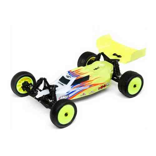 Багги Losi 1:16 Mini-B Brushed RTR 2WD (жёлтый/белый) арт. 101545686490