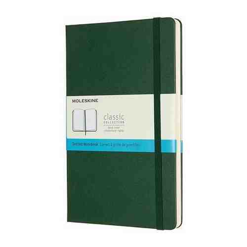 Блокнот Moleskine CLASSIC QP066K15 130х210мм 240стр. пунктир твердая обложка зеленый арт. 101304737632