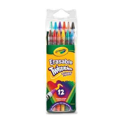 Цветные карандаши CRAYOLA 68-7508 выкручивающиеся, 12 шт арт. 30135015