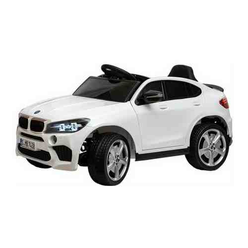 Детский электромобиль джип BMW X6 mini YEP7438 Белый, полноприводный, с пультом арт. 1467287694