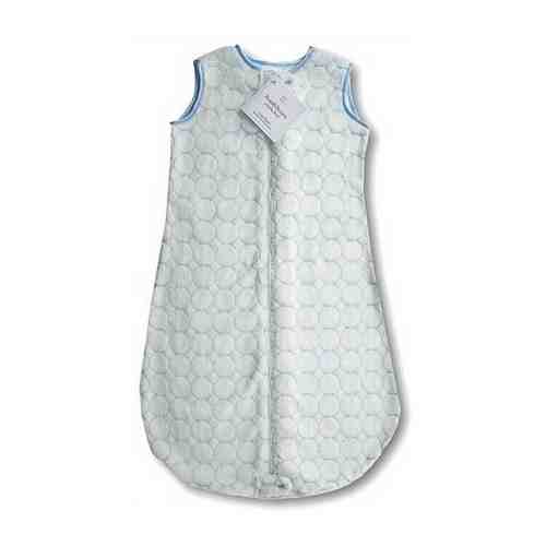 Детский спальный мешок SwaddleDesigns zzZipMe 6-12 М Pstl Blue Puff C арт. 101523561408