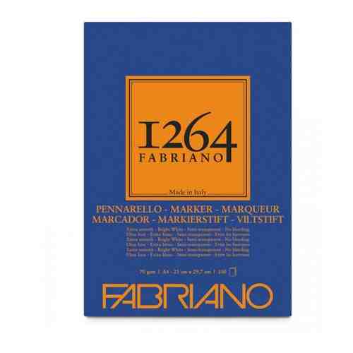 Fabriano Альбом для графики 1264 MARKER 70г/м2, A3, 100л, склейка по короткой стороне арт. 101381281980