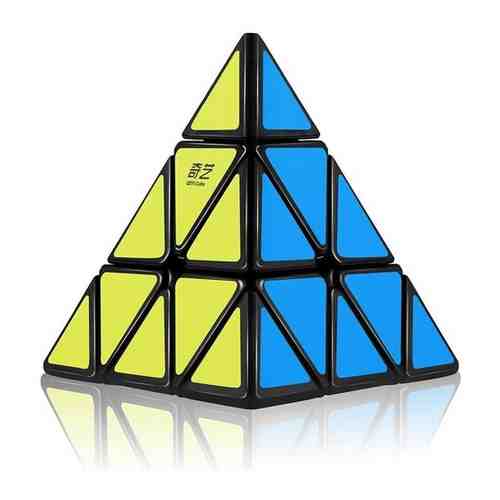 Головоломка QiYi MoFangGe PYRAMINX Пирамида 3х3 (black) арт. 101633002420