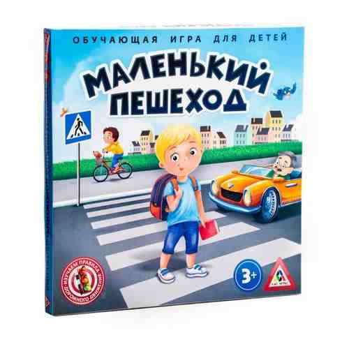 Игра обучающая Маленький пешеход, 24,9х24,9 см 6900101806607 smarty_000028069 арт. 660674046