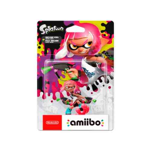 Интерактивная Фигурка Amiibo Splatoon Inkling Girl Neon Pink Инклинг-девочка Nintendo Switch арт. 101465337574