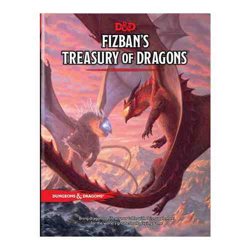 Книга приключений Dungeons and Drahons: Fizban's Treasury of Dragons на английском языке арт. 101764639121