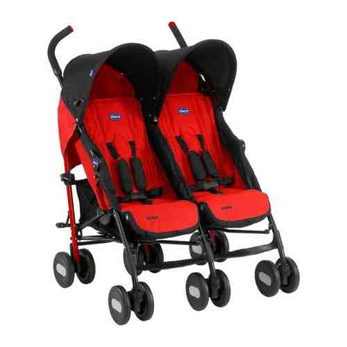 Коляска для двойни Chicco Echo Twin Stroller Garnet арт. 100315479286