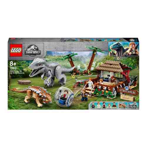 Конструктор LEGO LEGO Jurassic World 75941 Индоминус-рекс против анкилозавра арт. 665098002