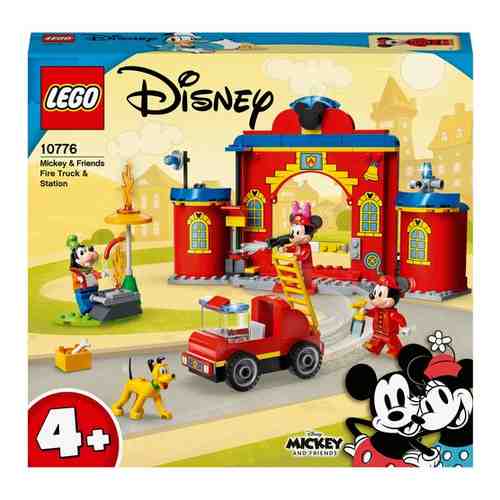 Конструктор LEGO Mickey & Friends 10776 Пожарная часть и машина Микки и его друзей арт. 977404058