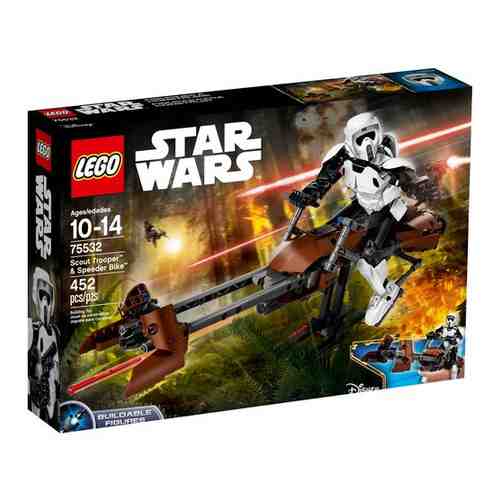 Конструктор LEGO Star Wars 75532 Штурмовик-разведчик на спидере арт. 1727627391