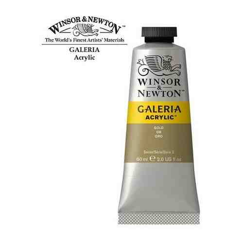 Краска акриловая художественная Winsor&Newton Galeria, 60мл, туба, золотой ( Артикул 316285 ) арт. 1446049269