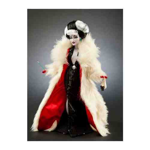 Кукла Disney Cruella De Vil Disney Villains Designer Collection Doll (Дисней Круэлла Де Виль Дизайнерская Коллекция Злодеек) арт. 101393447896