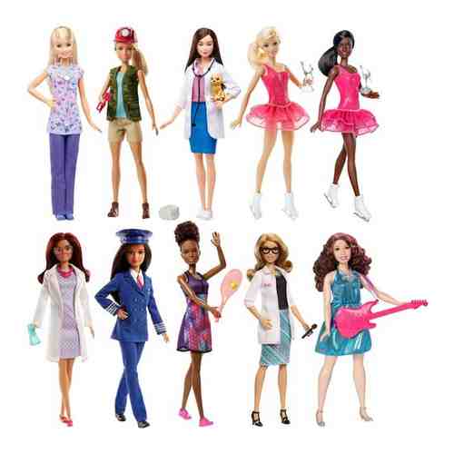 Кукла Mattel Barbie из серии «Кем быть» DVF50/GTW39 Педиатр арт. 101598232742