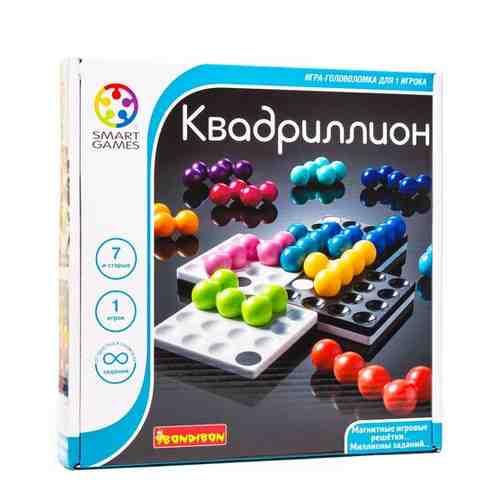 Квадриллион, Bondibon (логическая игра, серия Smart Games) арт. 101294142905