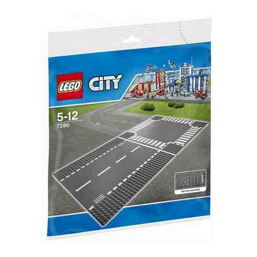 LEGO City 7280 Перекресток и прямая проезжая часть арт. 13745906