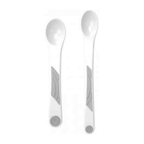 Ложки для кормпления Twistshake Feeding Spoon в наборе из 2 шт. Пастельный синий (Pastel Blue). Возраст 4+m. Арт. 78190 арт. 101236748390