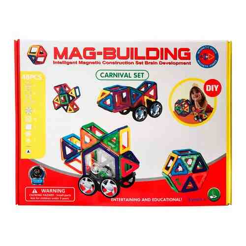 Магнитный конструктор Mag-Building Carnival GB-W48 арт. 1803093920