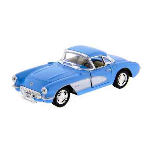 Машинка Kinsmart 1957 Chevrolet Corvette (KT5316W) 1:34, 13 см, черный арт. 101255251732