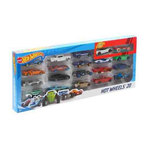 Mattel Набор Hot Wheels из 20 машинок арт. 101407798279