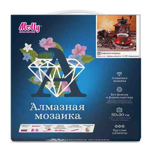 Molly Набор алмазной вышивки Кофейный аромат (KM0688) 30x30см арт. 973384873