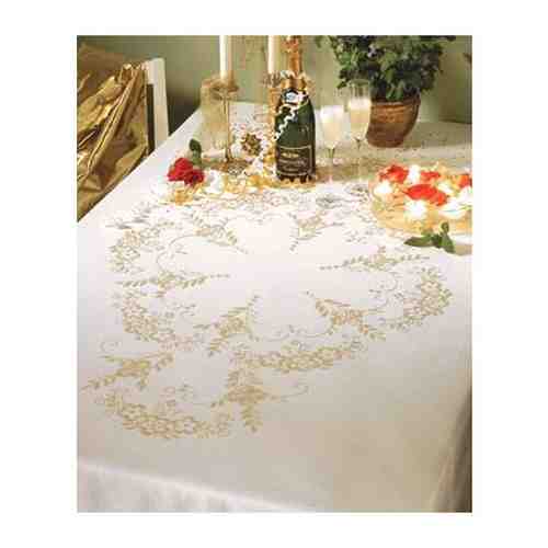 Набор для вышивания Anchor: скатерть Classic Tablecloth 140*240см, MEZ, 9240000-05730 арт. 101318725906