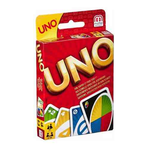 Настольная игра Mattel Uno W2087 арт. 1733117572