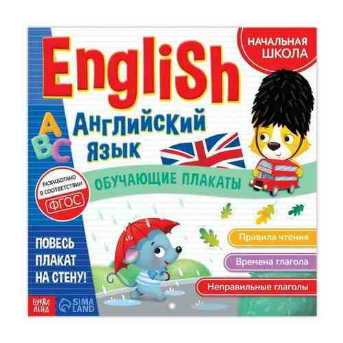 Обучающие плакаты «English. Английский язык», 28 стр. арт. 101403085772