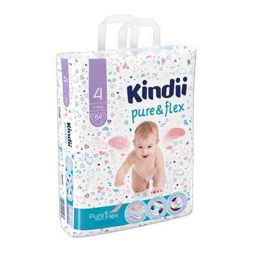 Подгузники KINDII PURE&FLEX jambo-pack 4/L, 54шт. арт. 674817032