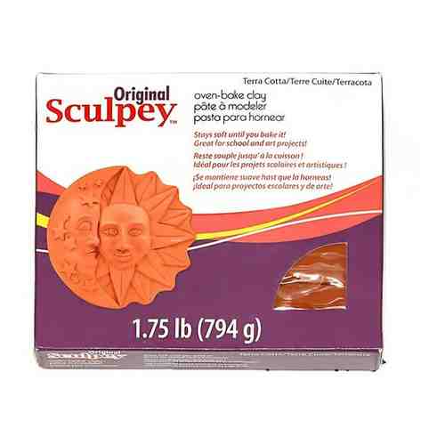 Полимерная глина Sculpey Original (терракотовый) 794г арт. 359067817