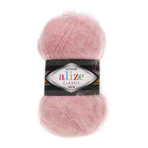 Пряжа Alize Mohair Classic New - 161 пудра арт. 771704601