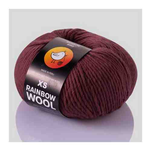 Пряжа для вязания RAINBOW WOOL XS (BABY BLUE), 120м, 120гр, 100% Перуанская шерсть арт. 101669717077