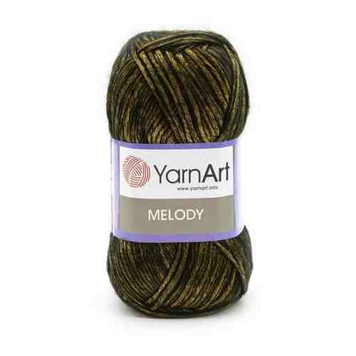 Пряжа для вязания YarnArt 'Melody' 100гр 230м (9% шерсть, 21% акрил, 70% полиамид) (881 серебро), 5 мотков арт. 101167286841