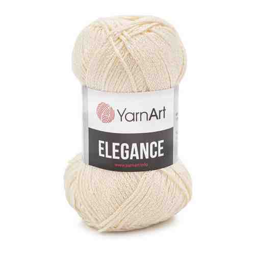 Пряжа YarnArt 'Elegance' 50гр 130м (88% хлопок, 12% металлик) (111 лаванда) 5 шт арт. 101204919772