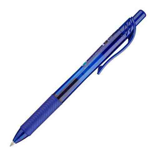 Ручка гелевая PENTEL BL107C EnerGel Rec авт. рез.манжет.0,3мм синий ЭКО арт. 101272593014