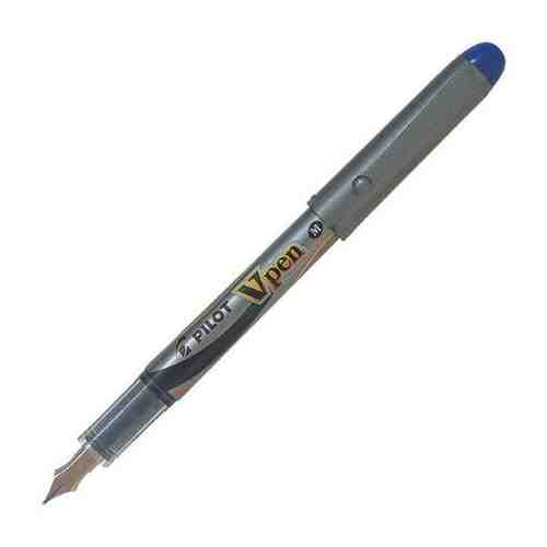 Ручка перьевая Pilot SVP-4M V-Pen серый корпус черная, 741535 арт. 670604341