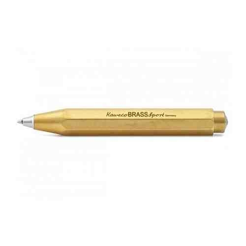 Ручка шариковая Kaweco BRASS Sport 1,0 мм, корпус латунный арт. 1446266038