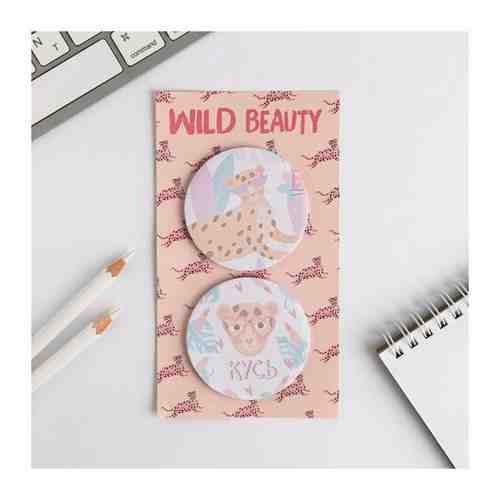 Стикеры на подложке, Wild beauty 2 шт. арт. 1449395405