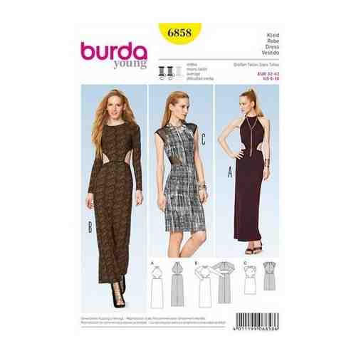 Выкройка Burda 6858-Платья арт. 101457289156