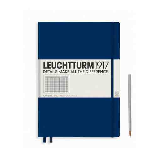 Записная книжка Leuchtturm Master Slim A4+ (в точку), темно-синяя арт. 101408258510